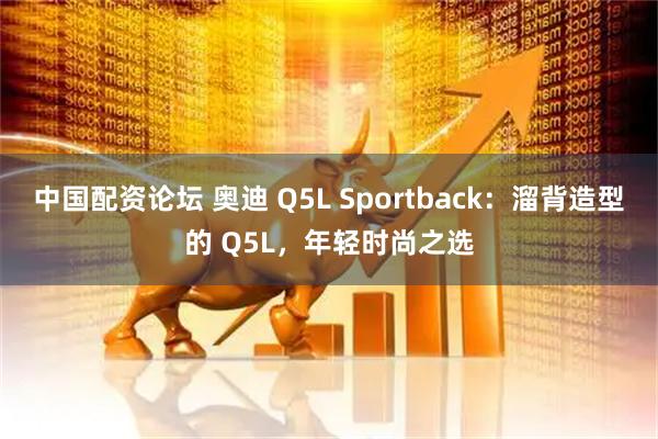 中国配资论坛 奥迪 Q5L Sportback：溜背造型的 Q5L，年轻时尚之选